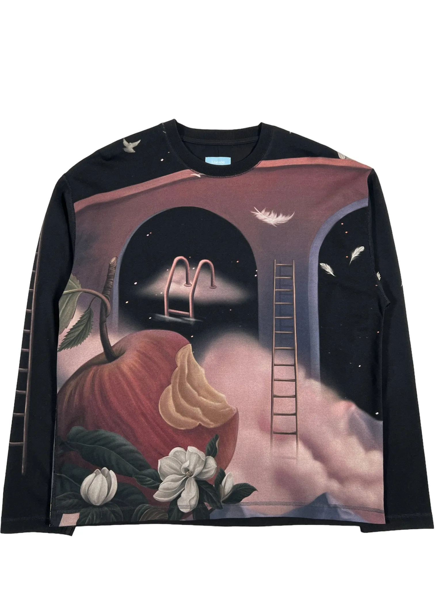 3.Paradis LS T-Shirt Apple Blk