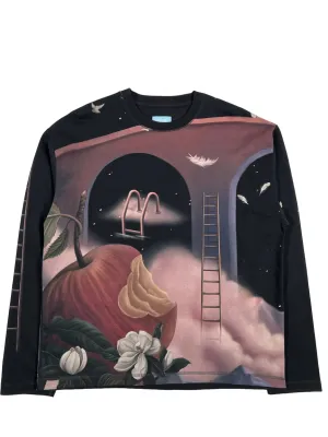 3.Paradis LS T-Shirt Apple Blk