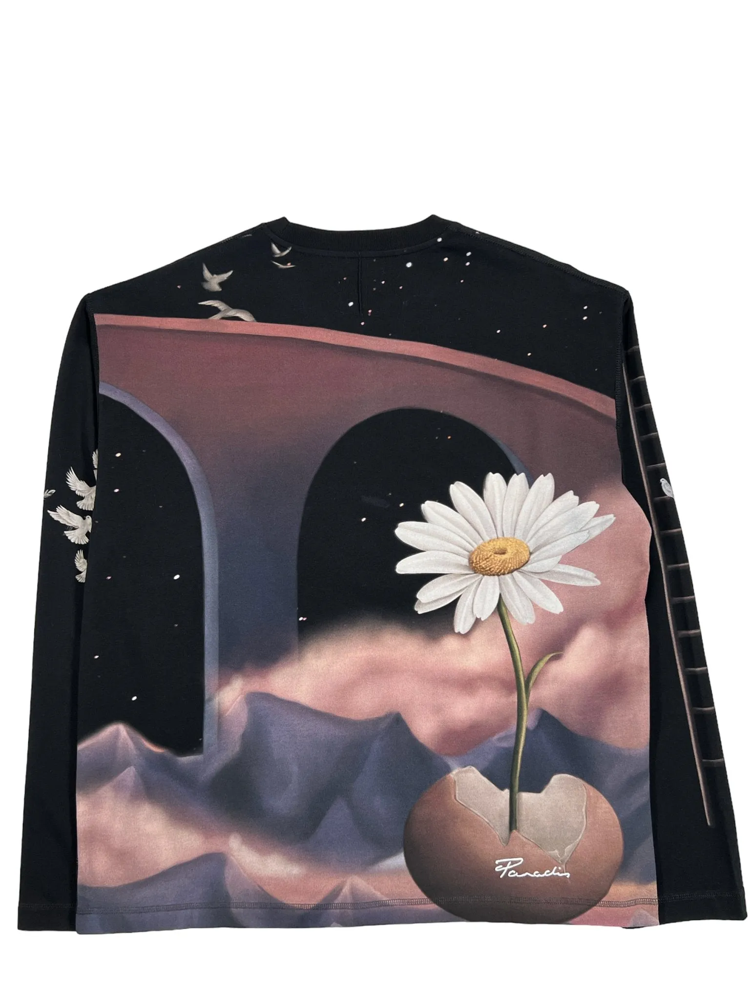 3.Paradis LS T-Shirt Apple Blk