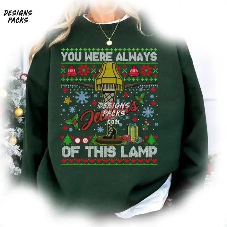 A Christmas Story Christmas Xmas You Were Always Jealous Of This Lamp Christmas PNG Design