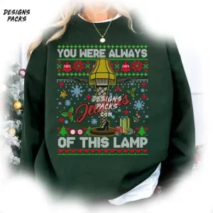 A Christmas Story Christmas Xmas You Were Always Jealous Of This Lamp Christmas PNG Design