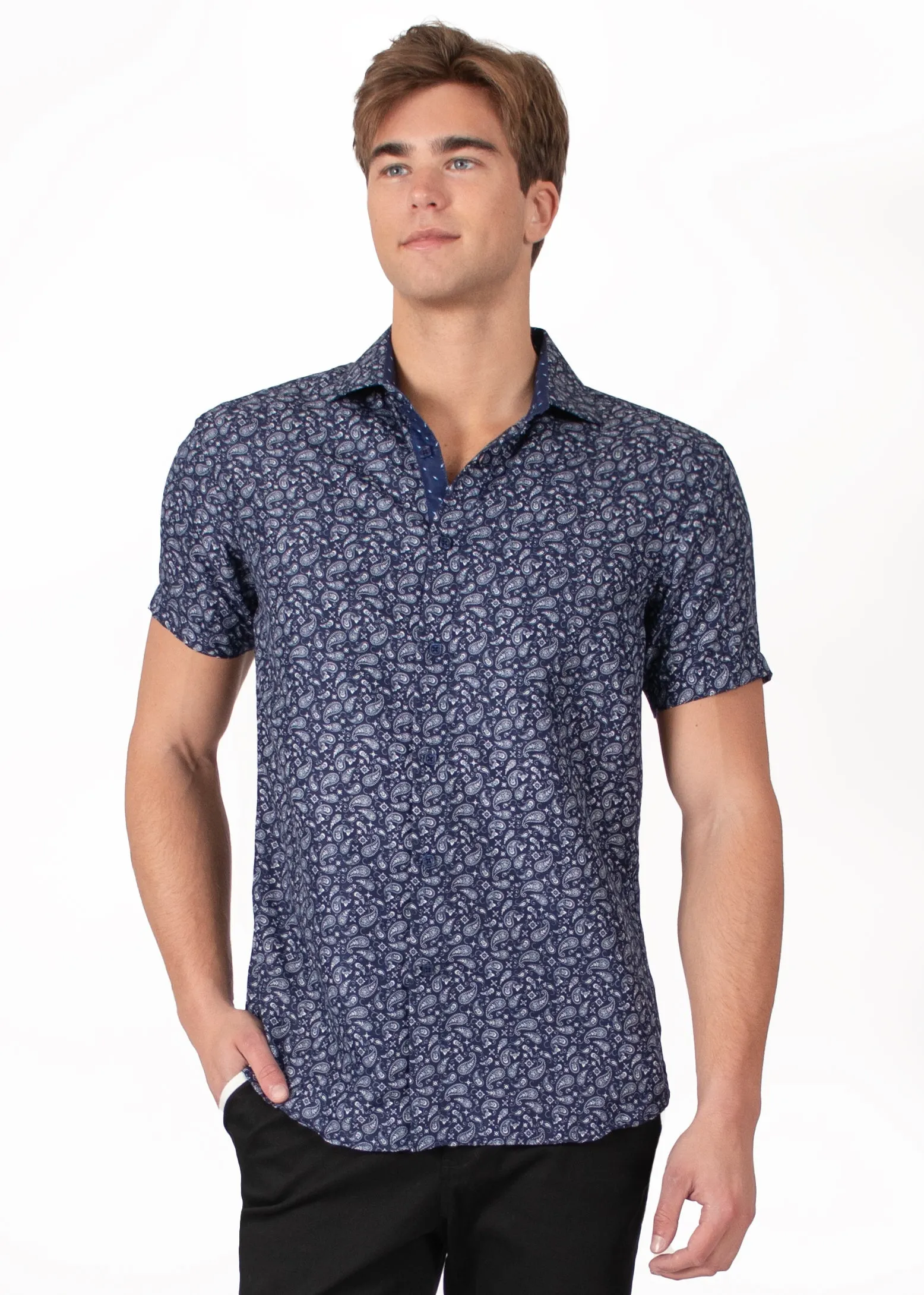 'Abstract Vortex' Short Sleeve Shirt