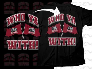 Alabama Crimson Tide Who Ya With Graphic Png Digital Download