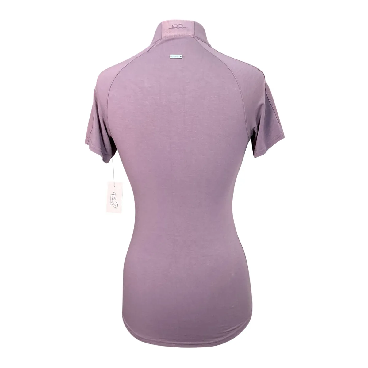 Alessandro Albanese 'Clean Cool' 1/2 Zip in Plum - Women's Small