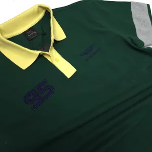 AM classic designer polo shirt | Army Green