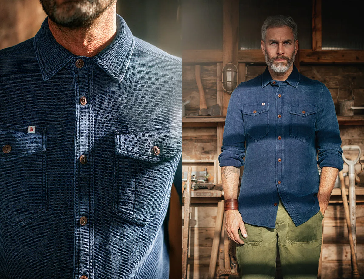 &SONS Olsen Indigo Shirt