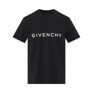 Archetype Logo Slim Fit T-Shirt in Black