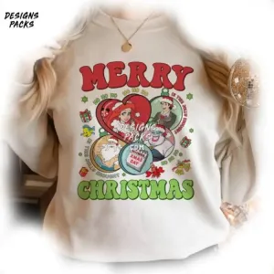 Ariel Princess Christmas Merry Christmas Cartoon The Little Mermaid Merry Christmas PNG Design