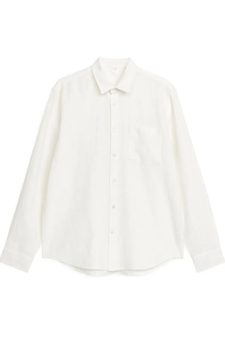 ARKET regular fit linen shirt