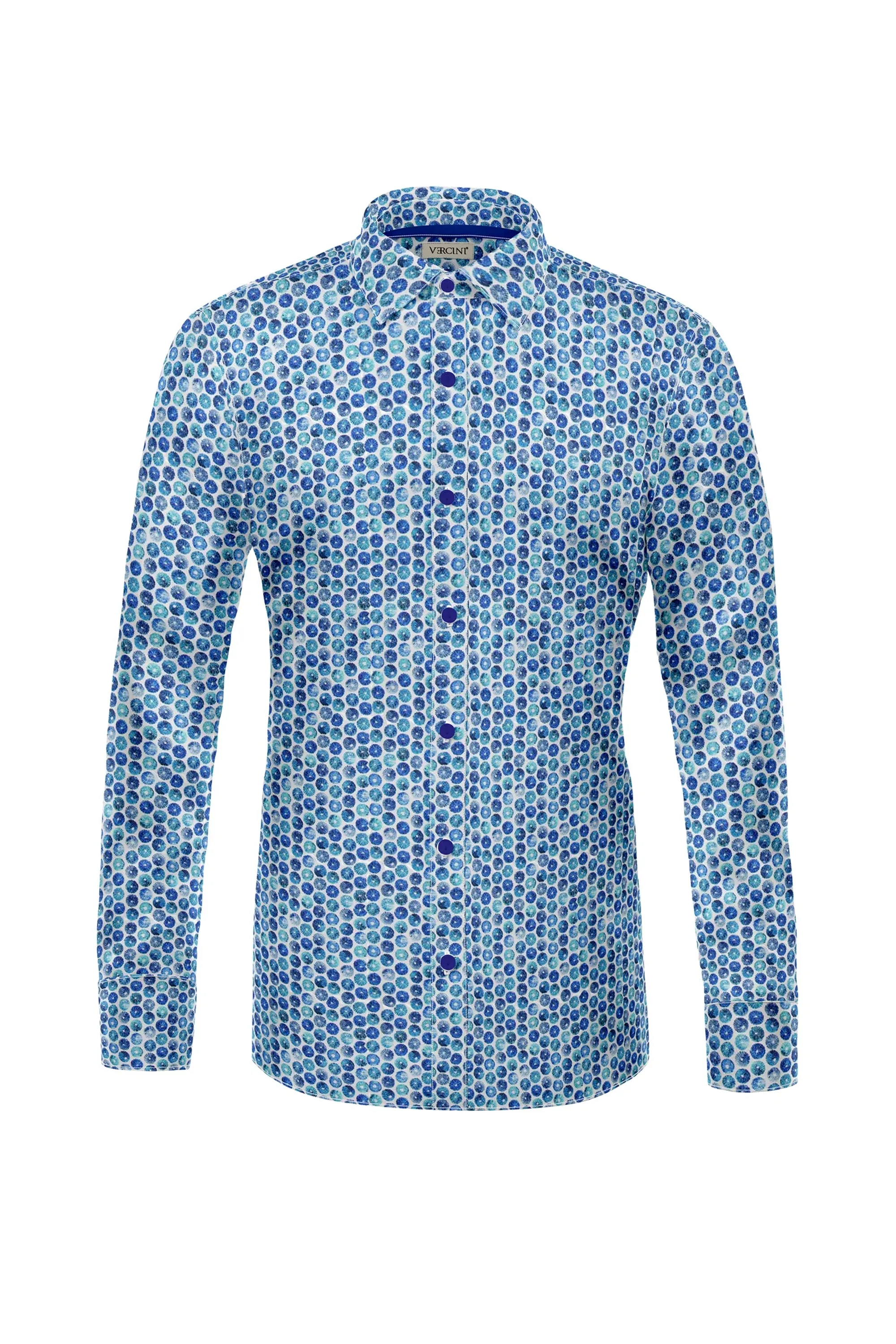 Azure Tides Casual Men's Shirt