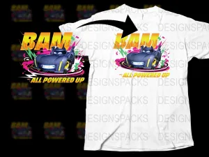 Bam The Batmobile All Powered Up Halloween Batwheels Png Digital Download