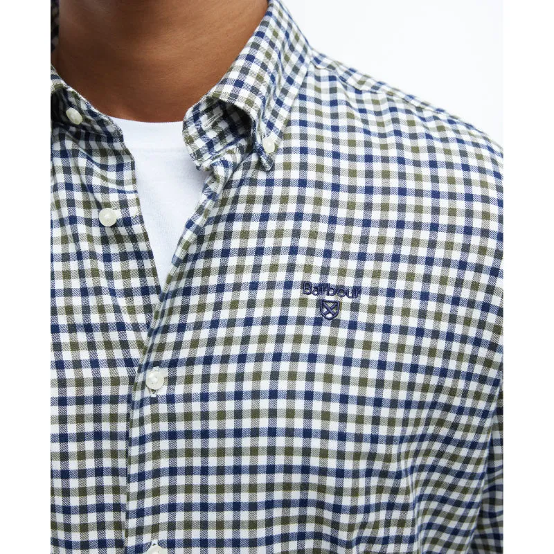 Barbour Finkle Mens Tailored Shirt - Olive