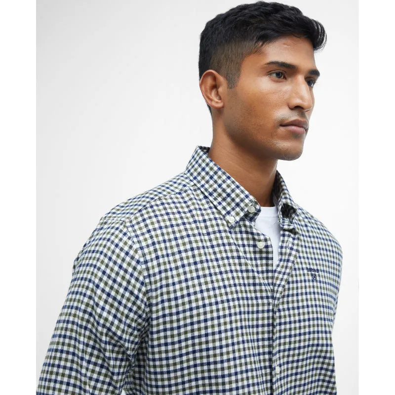 Barbour Finkle Mens Tailored Shirt - Olive