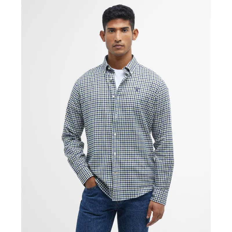 Barbour Finkle Mens Tailored Shirt - Olive