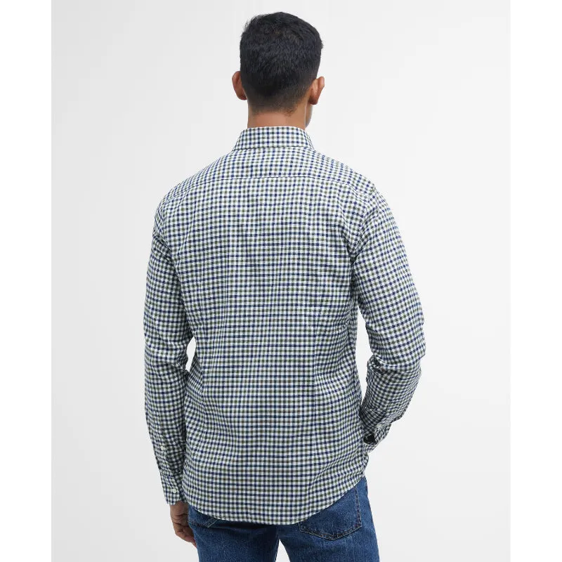 Barbour Finkle Mens Tailored Shirt - Olive