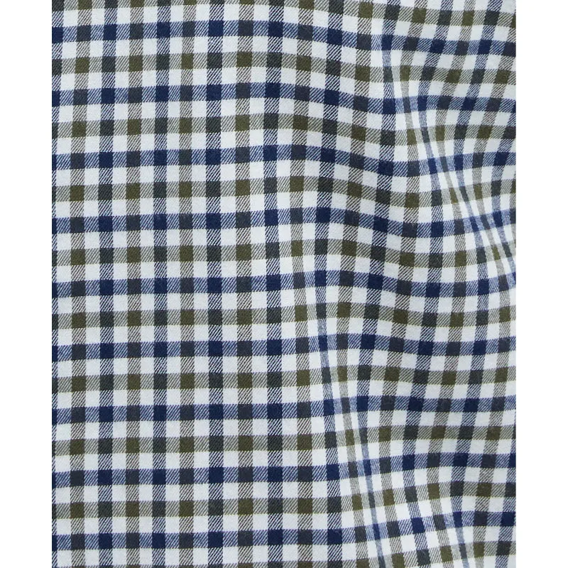 Barbour Finkle Mens Tailored Shirt - Olive