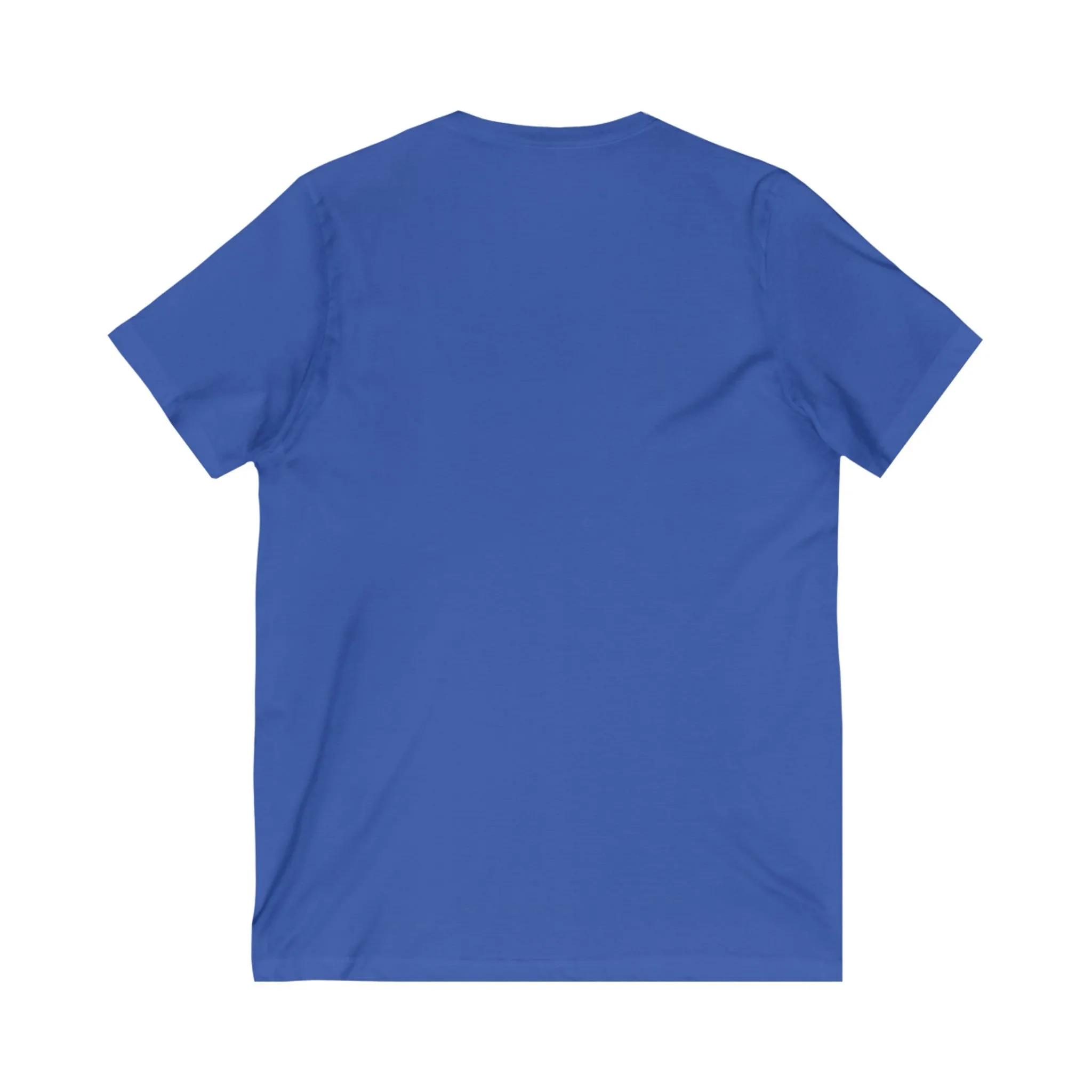 Bird Print Unisex V-Neck Jersey Tee: Canadian Comfort