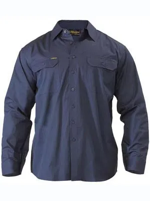 Bisley Cool Lightweight Long Sleeve Drill Shirt BS6893