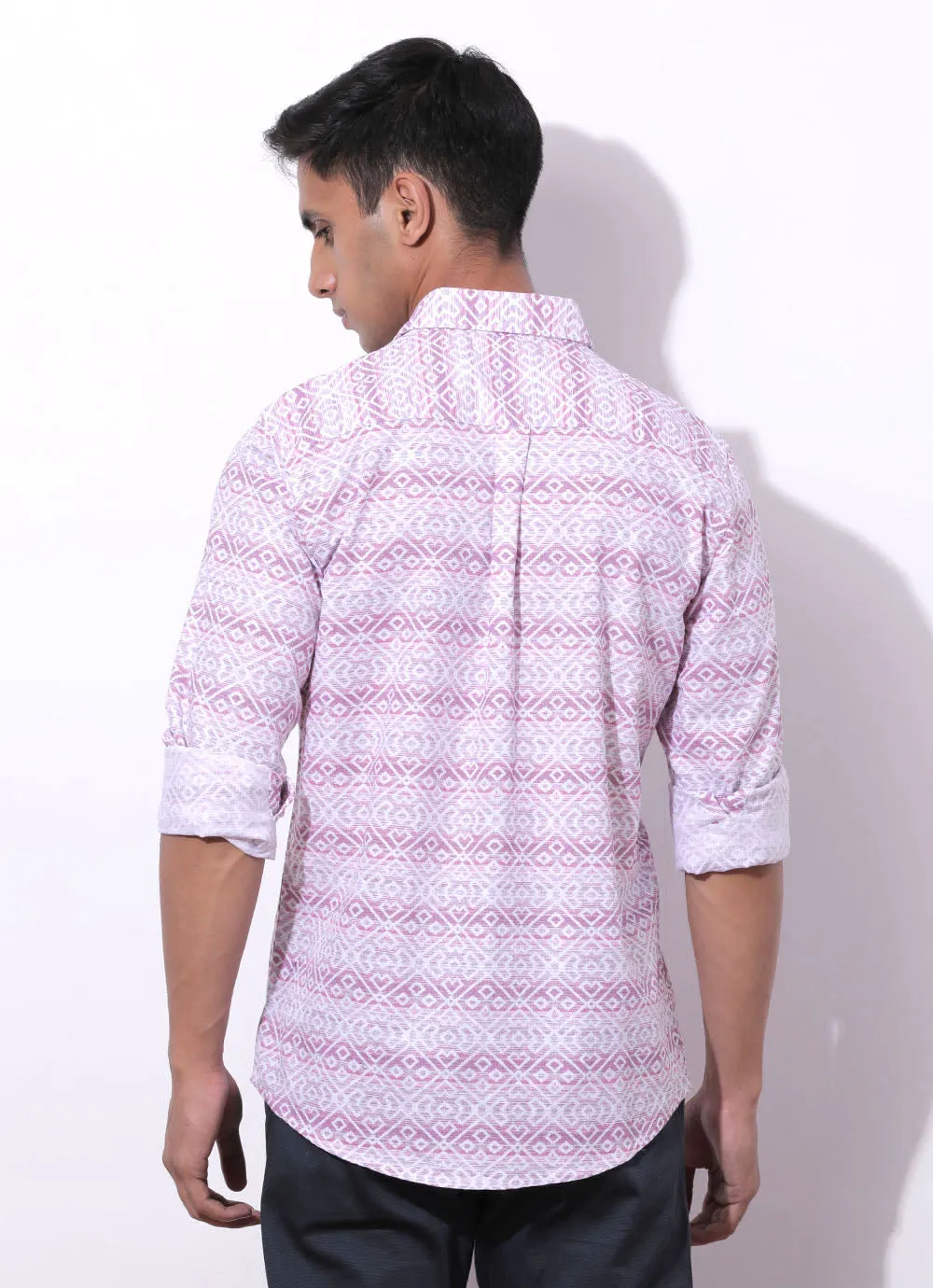 Blush Pink Geometric