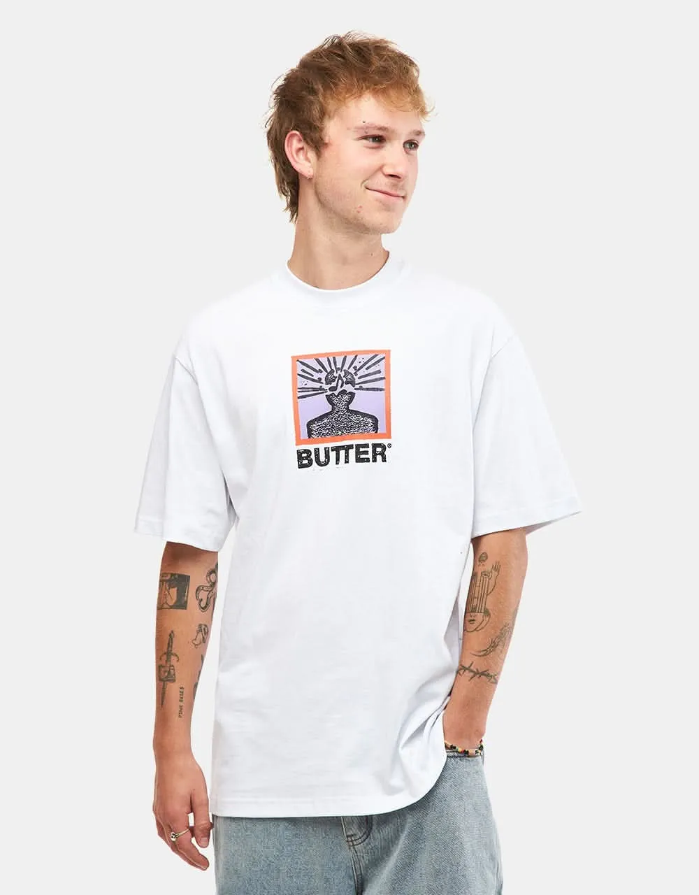 Butter Goods Explosion T-Shirt - White