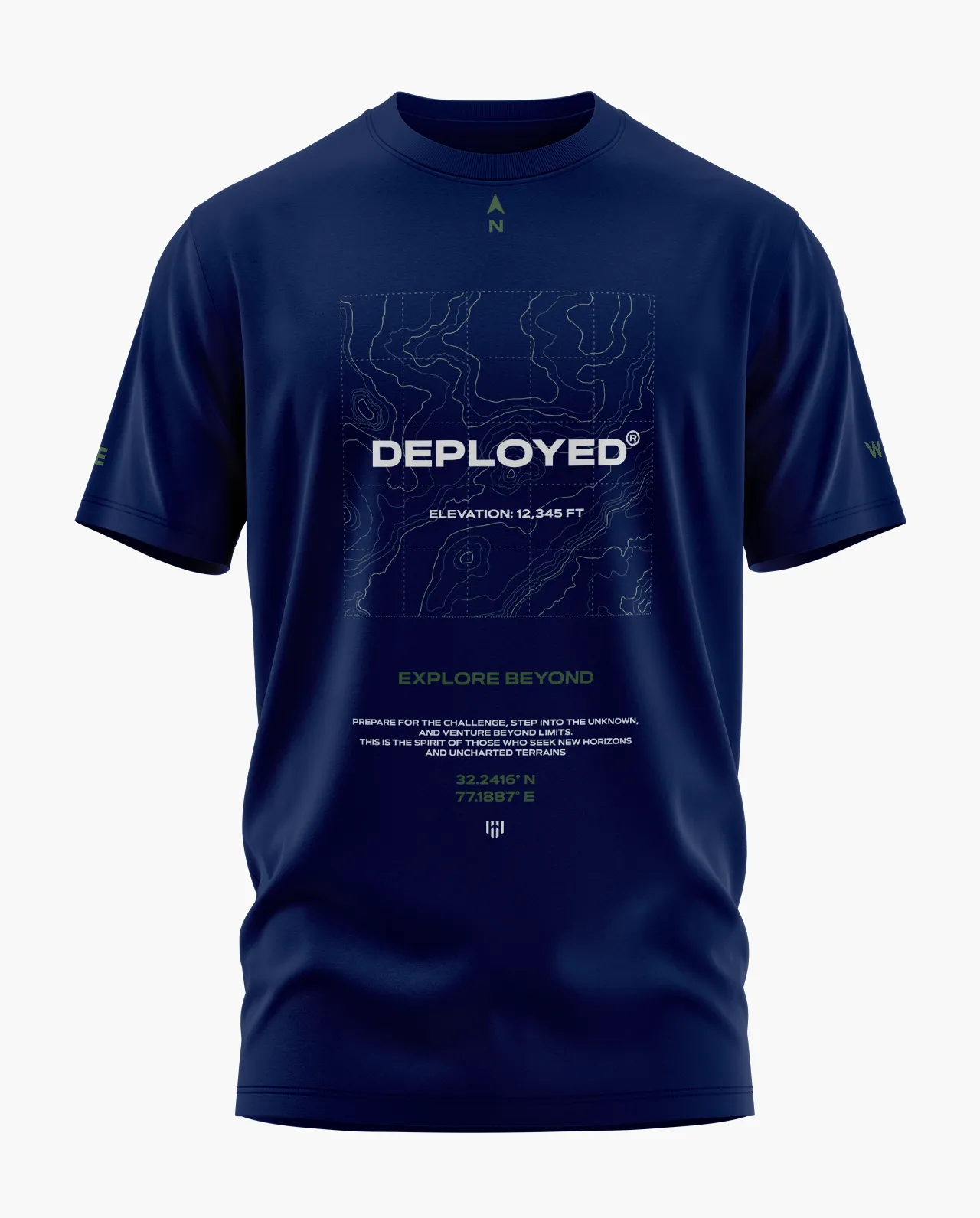 Deployed Beyond Signature LuxeSoft Cotton T-Shirt