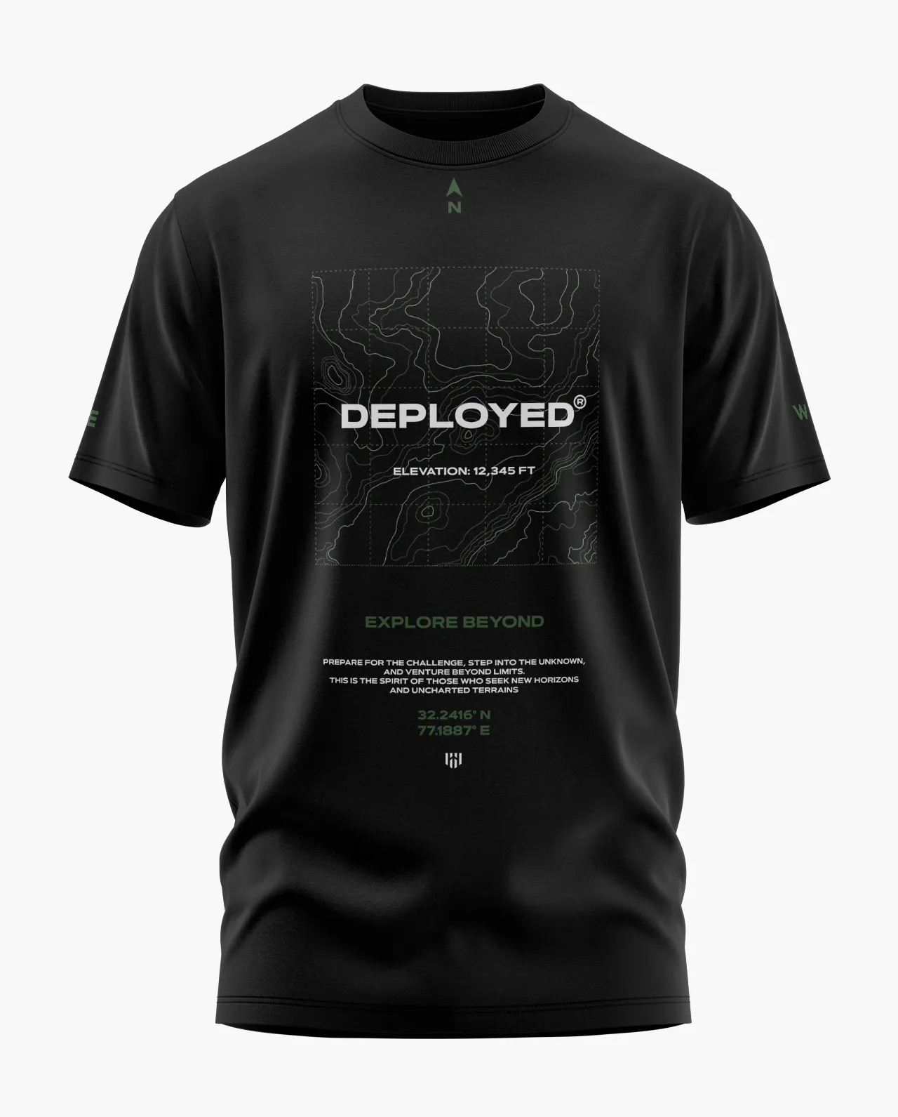 Deployed Beyond Signature LuxeSoft Cotton T-Shirt