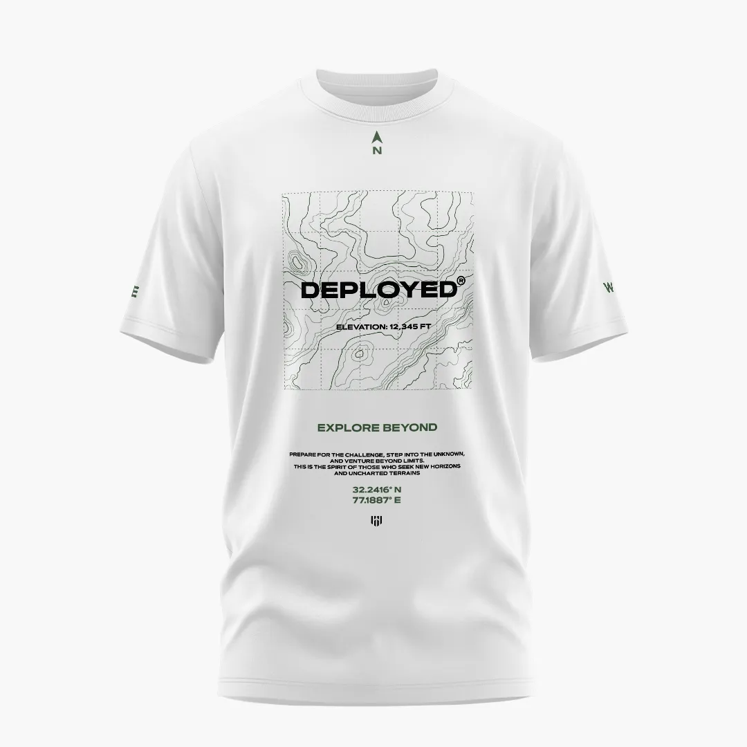 Deployed Beyond Signature LuxeSoft Cotton T-Shirt