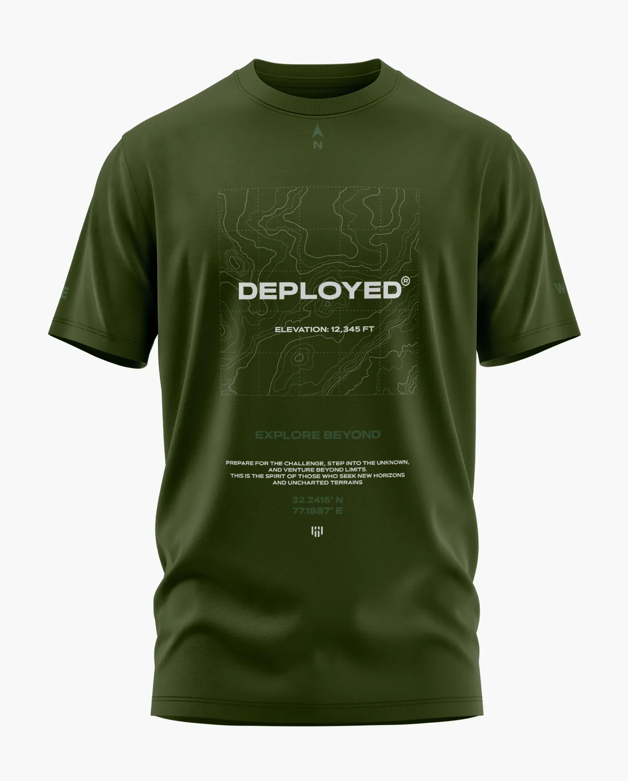 Deployed Beyond Signature LuxeSoft Cotton T-Shirt