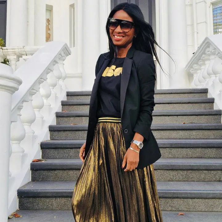 DISCO Tshirt Black & Gold