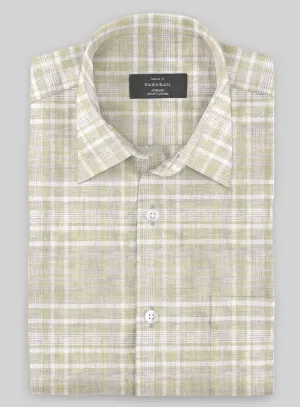 Egildo Checks Linen Shirt