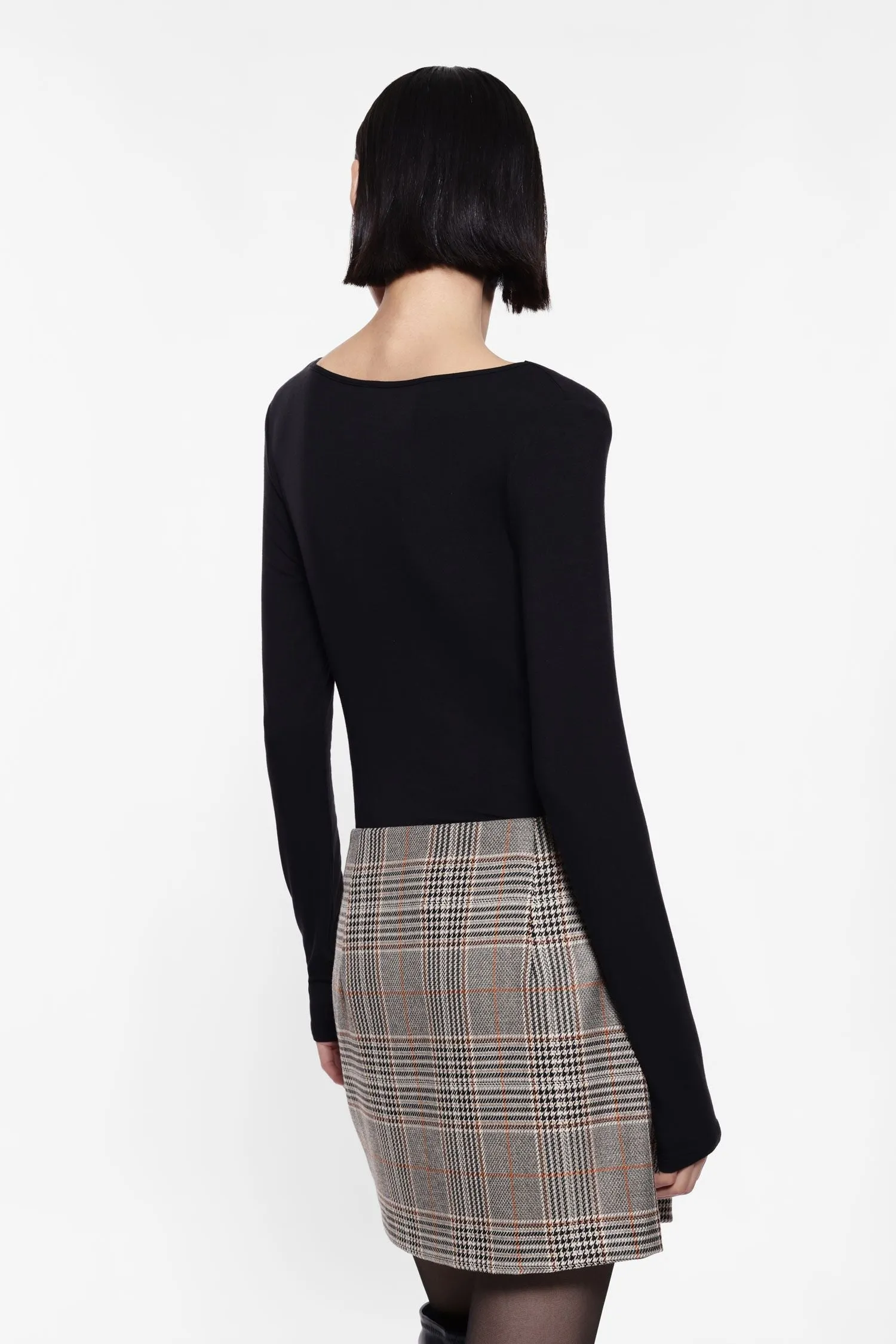 Embellished V-neckline Top