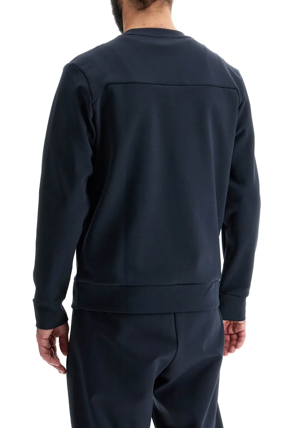 Embroidered Logo Cotton-Blend Sweatshirt