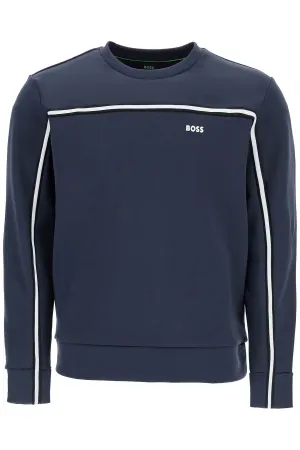 Embroidered Logo Cotton-Blend Sweatshirt