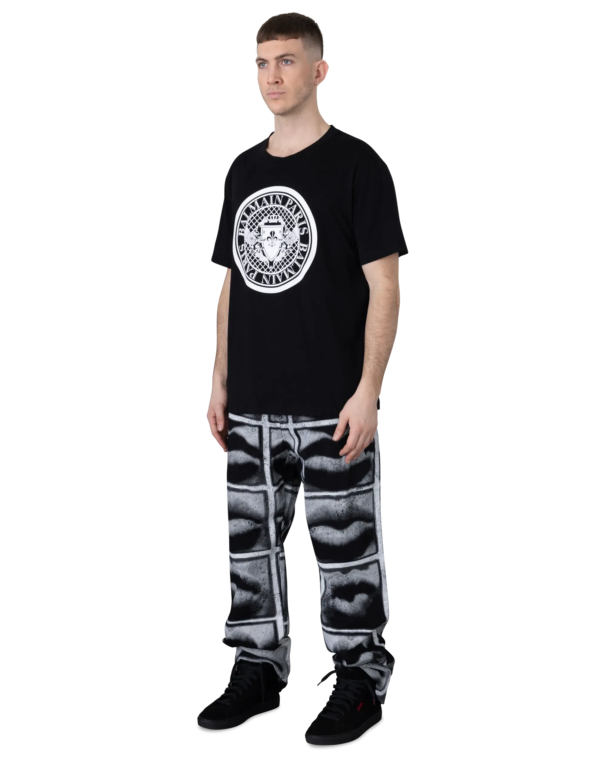 Flocked Coin T-Shirt