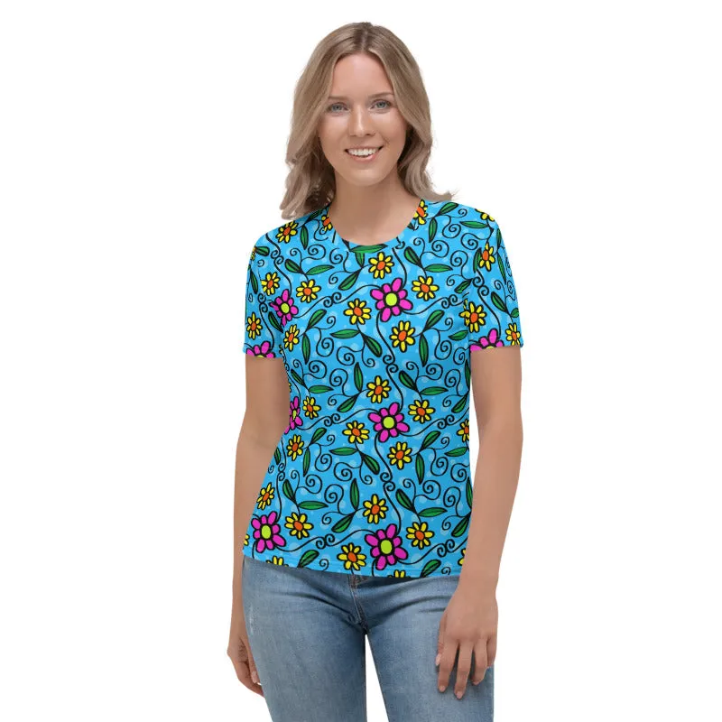 Flowers and Vines Women's T-shirt