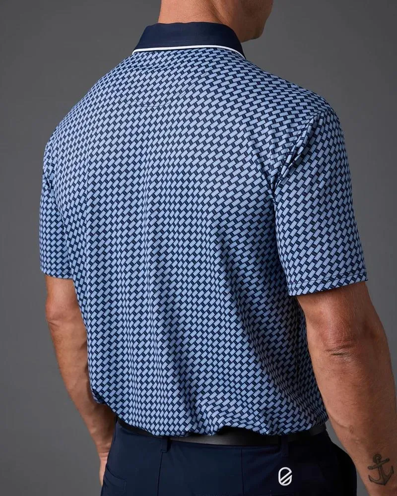 Fontaine Polo Kentucky Blue Print - AW24