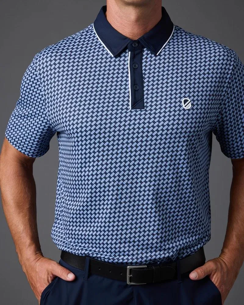 Fontaine Polo Kentucky Blue Print - AW24