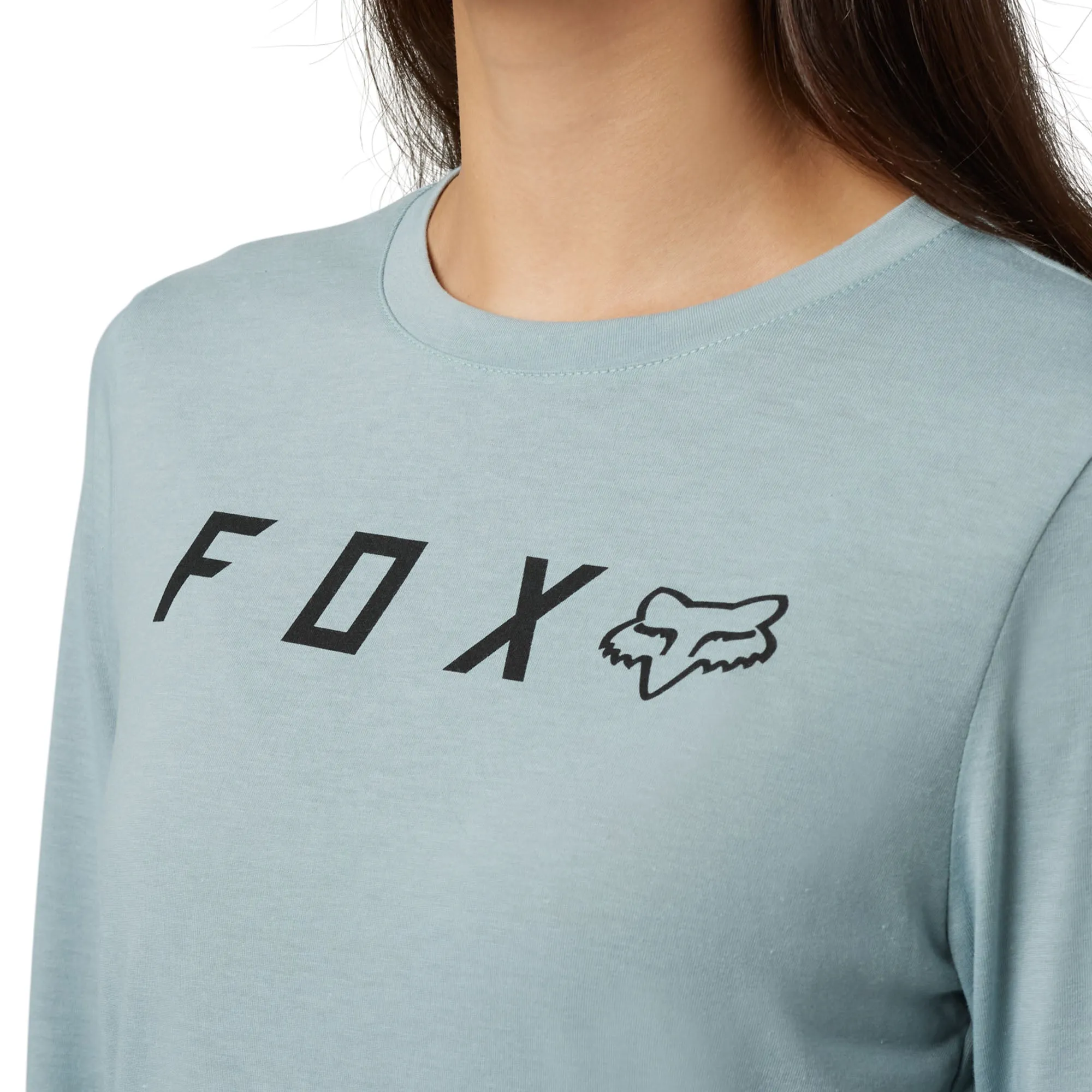Fox Racing Absolute LS Tech Tee T-Shirt Gunmetal Blue