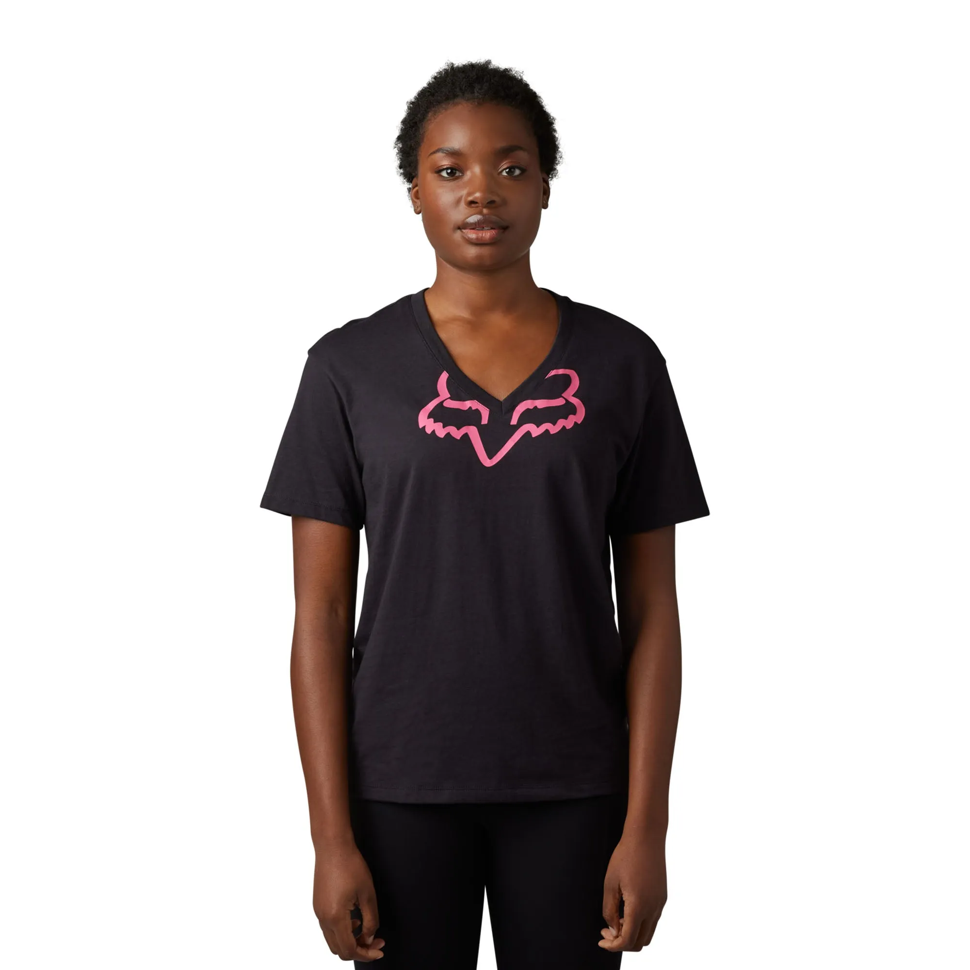 Fox Racing Boundary SS Tee T-Shirt Black/Pink