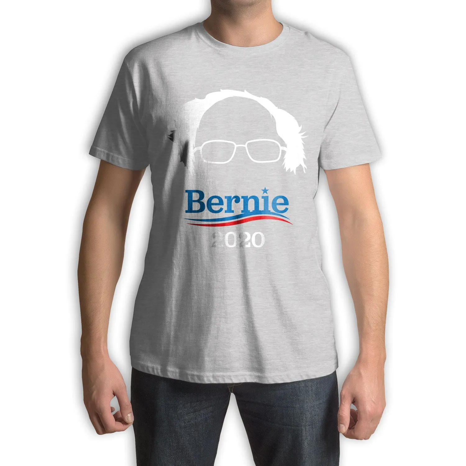 Function - Bernie Sanders 2020 Silhouette Hair Fashion T-Shirt