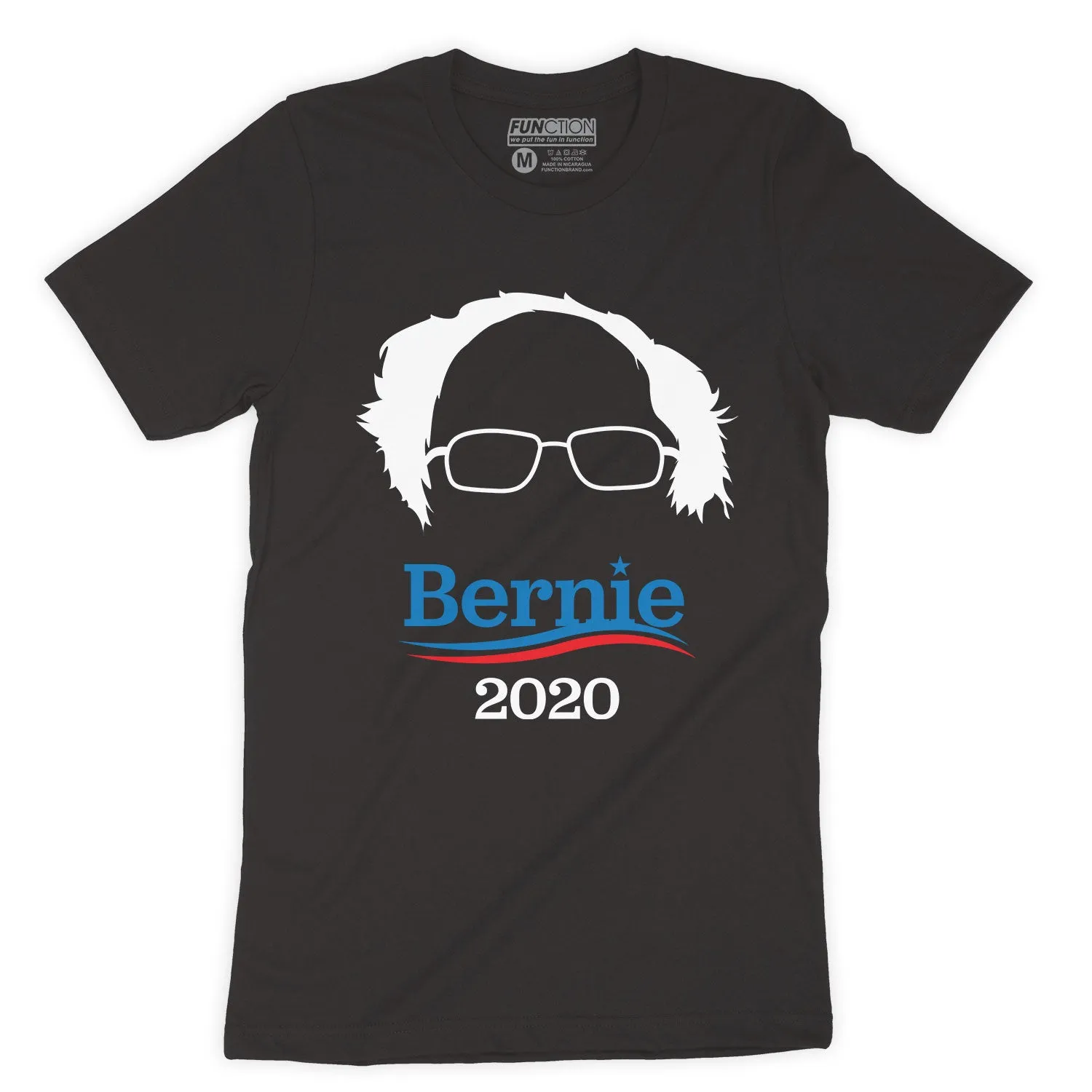 Function - Bernie Sanders 2020 Silhouette Hair Fashion T-Shirt