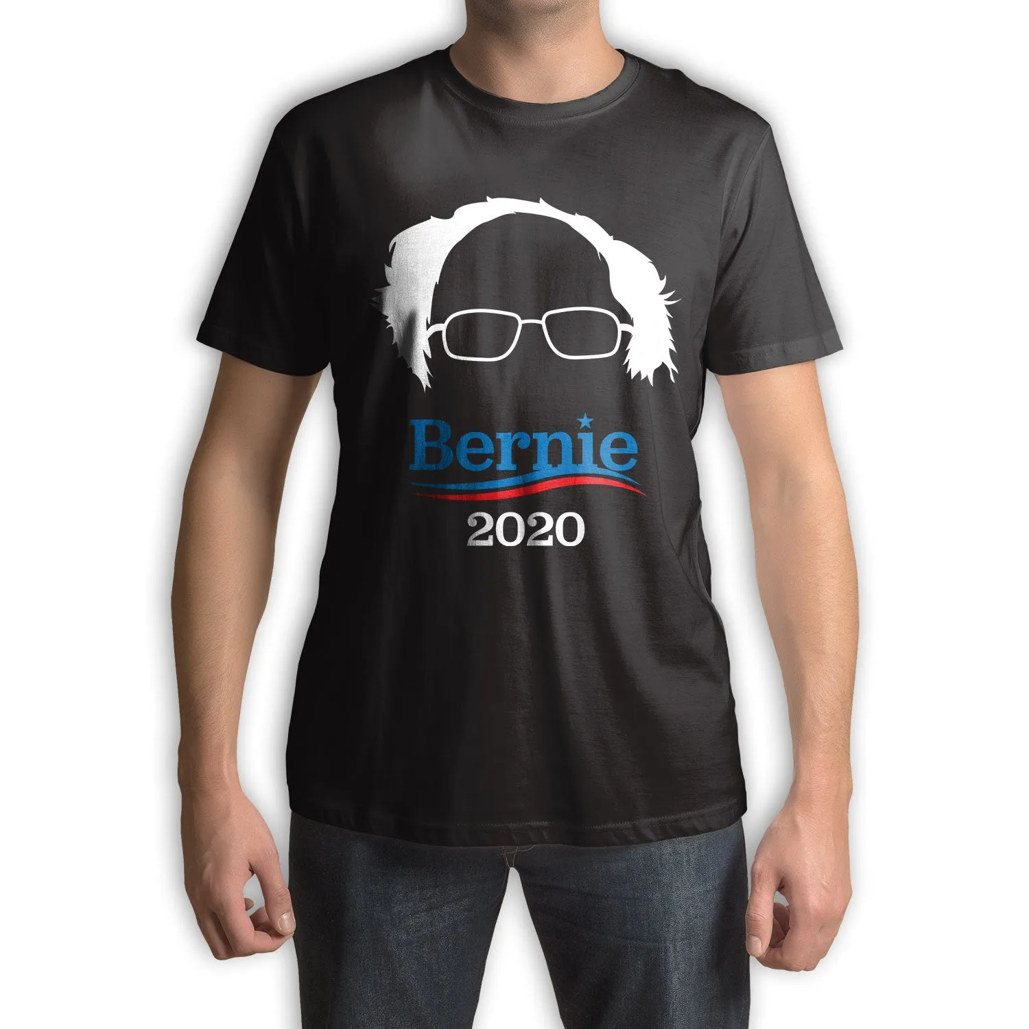 Function - Bernie Sanders 2020 Silhouette Hair Fashion T-Shirt