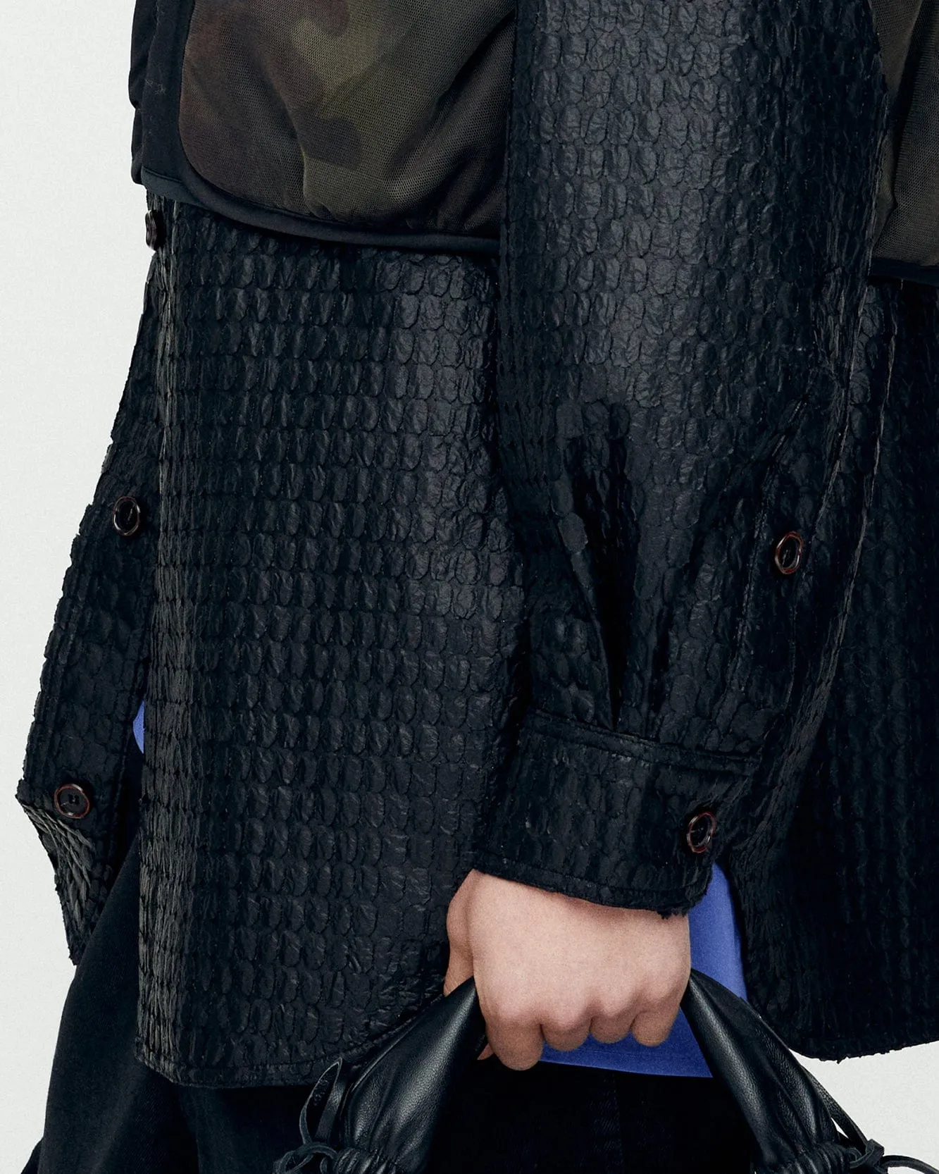 GABRIEL LONG SHIRTS atb1135m(BLACK)
