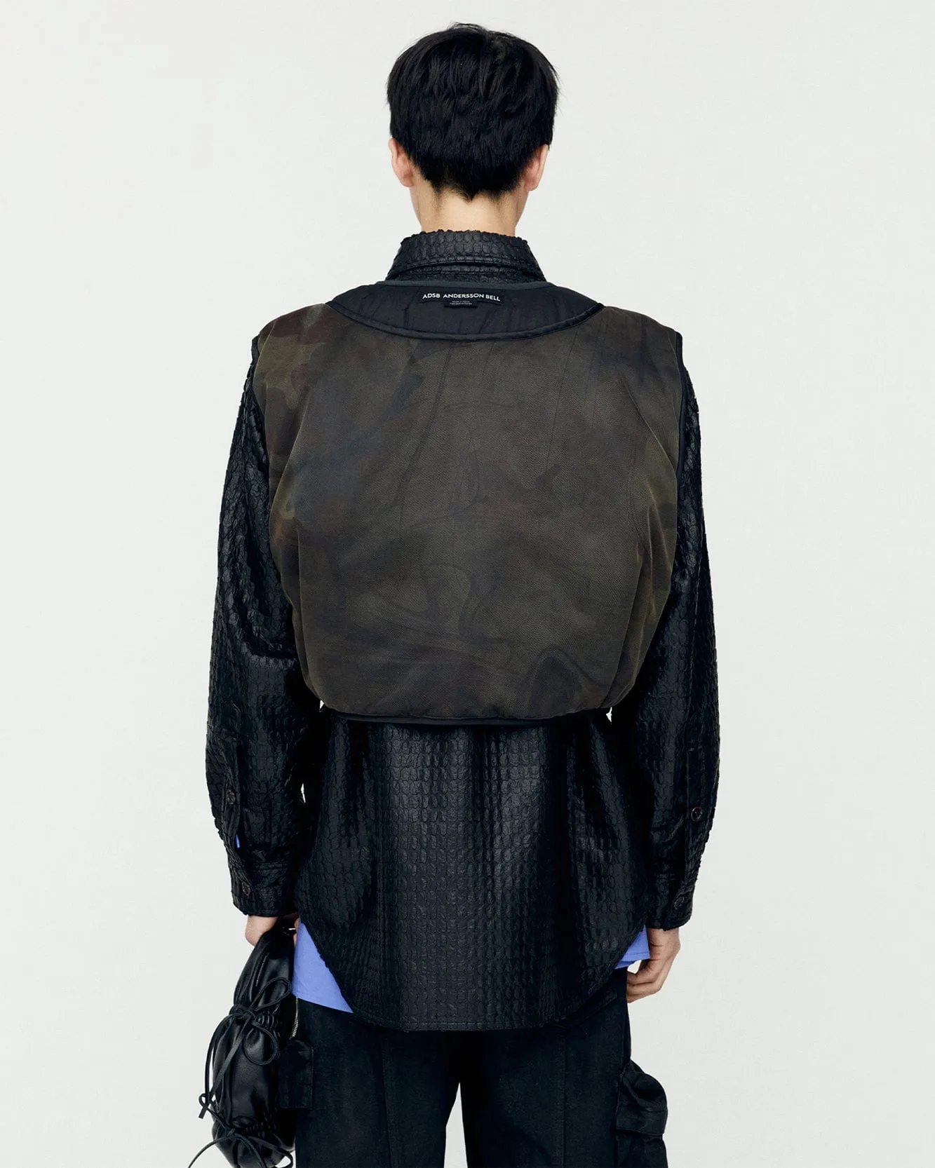 GABRIEL LONG SHIRTS atb1135m(BLACK)