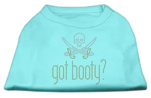 Got Booty? Rhinestone Shirts Aqua S (10)