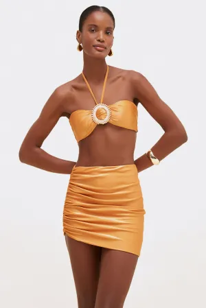 Groovy Lycra Mini Skirt