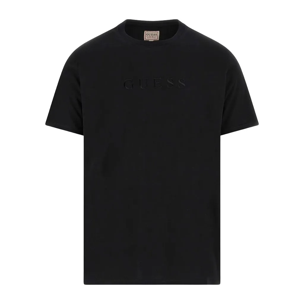 Guess Emb Pima Logo T-Shirt Men