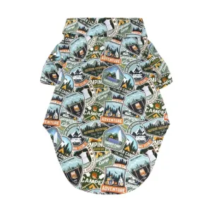 Hawaiian Camp Shirt - Camping Adventure