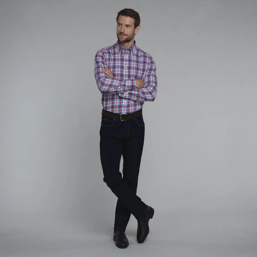 Healey Tailored Shirt Bordeaux