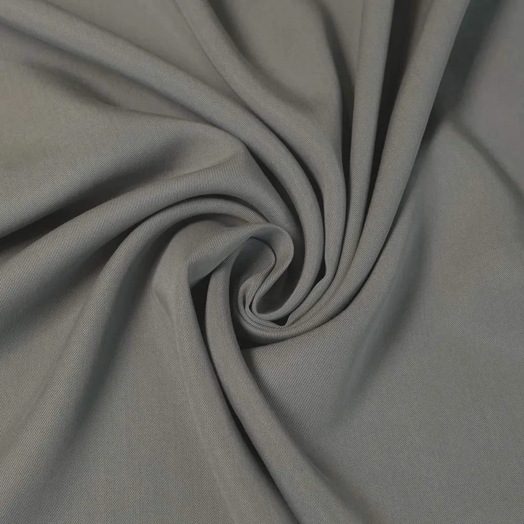 Helsinki - Stonewash Green Lyocell  Fabric Woven Twill Fabric